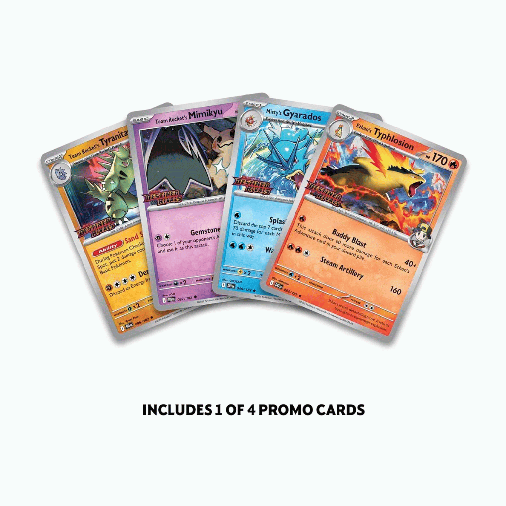 Pokémon Destined Rivals Pre Release Build And Battle Sealed Promo Decks