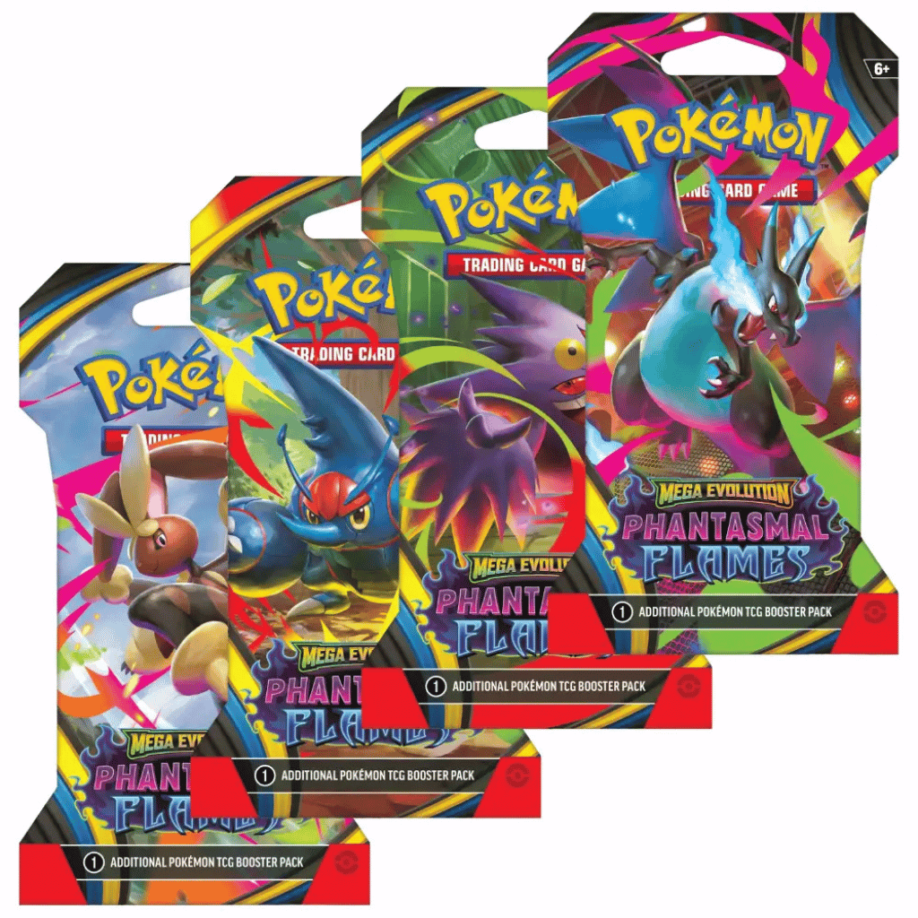 Pokémon: Phantasmal Flames - Single Sleeved Booster Pack