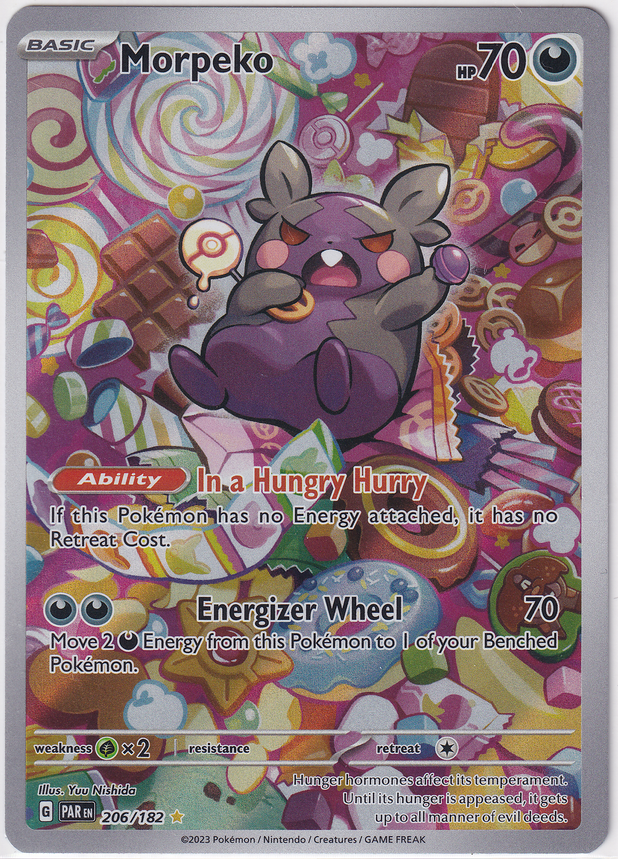 Pokémon Paradox Rift – Morpeko Illustration Rare - Infinity TCG