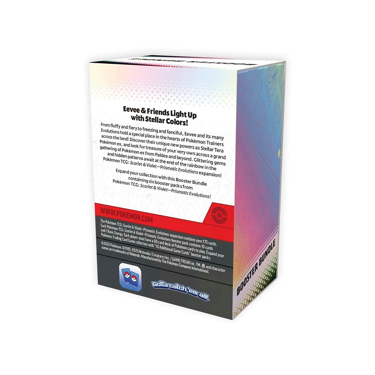 Pokémon - Scarlet & Violet-Prismatic Evolutions Booster Bundle (6 Packs) - My Store