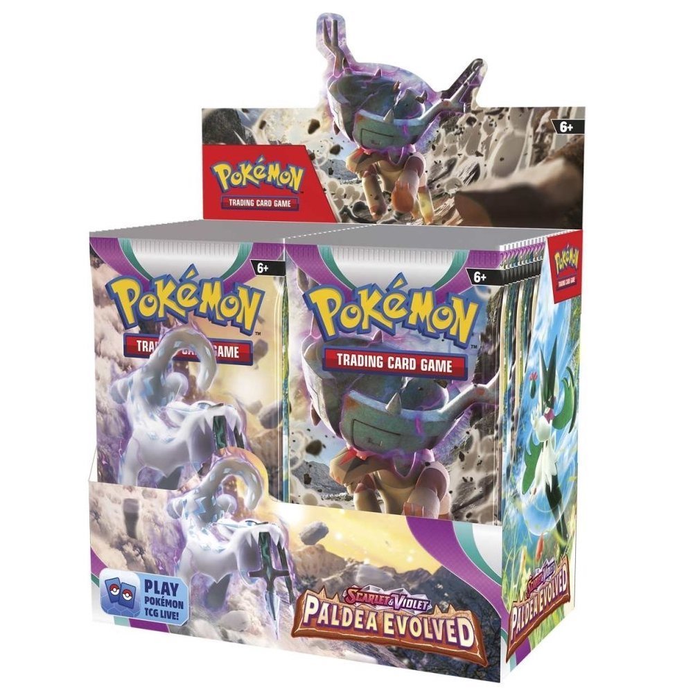 Pokemon - Scarlet & Violet - Paldea Evolved - Booster Box (36 Boosters) - My Store