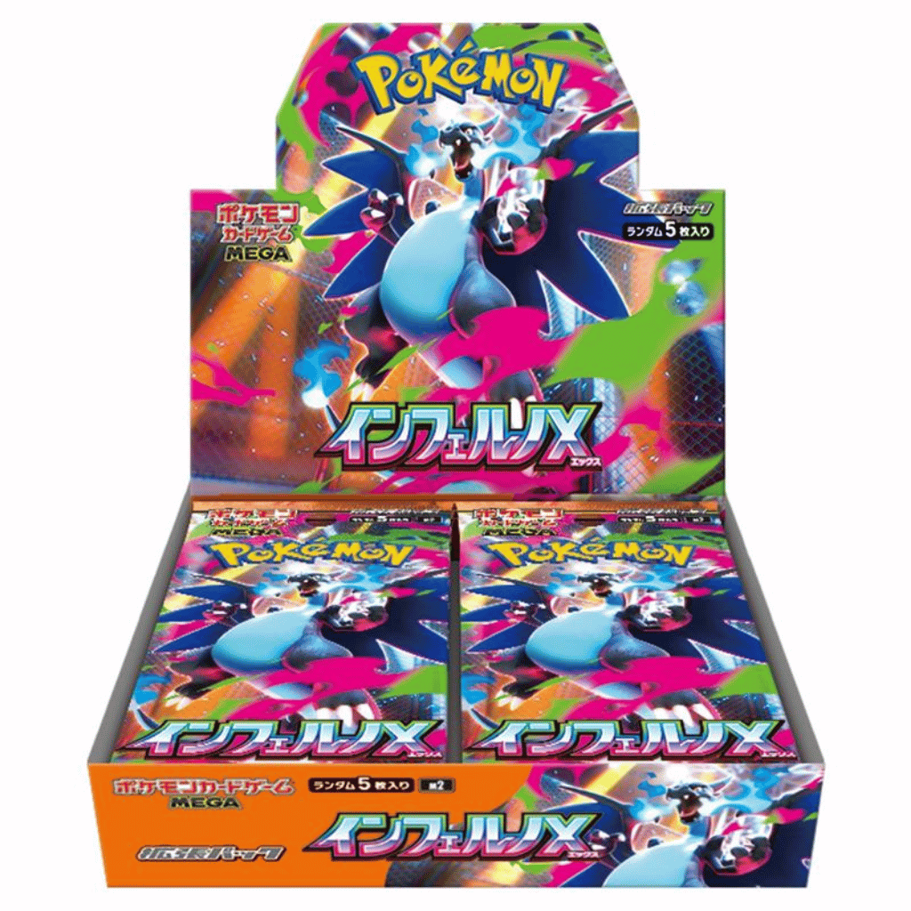 Pokémon - Mega Evolution - Inferno X - Japanese Booster Box (30 Packs) - Pre - Orders