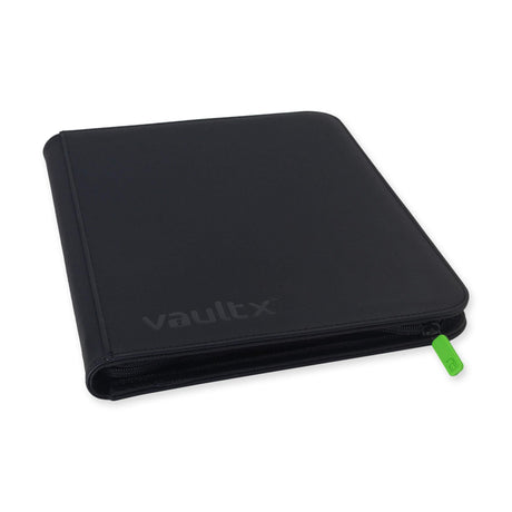Vault X - 9-Pocket Exo-Tec® - Zip Binder - Black - My Store