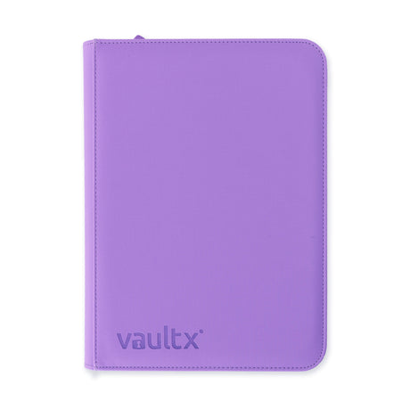Vault X - 9-Pocket Exo-Tec® - Zip Binder - Just Purple - My Store