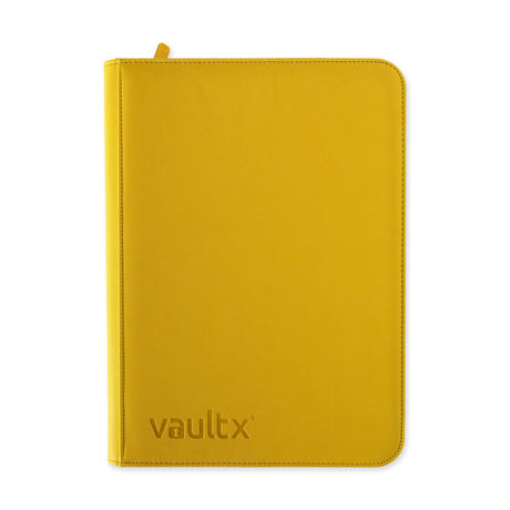 Vault X - 9-Pocket Exo-Tec® - Zip Binder - Yellow - My Store