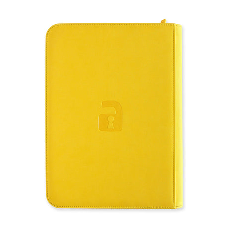 Vault X - 9-Pocket Exo-Tec® - Zip Binder - Yellow - My Store