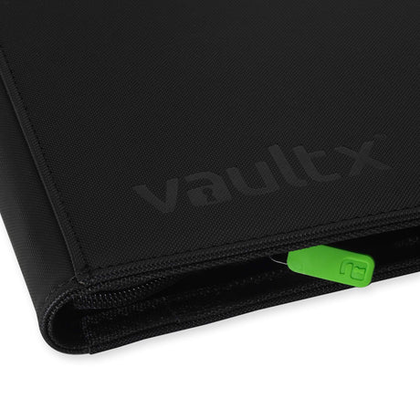 Vault X - 9-Pocket Exo-Tec® - Zip Binder - Black - My Store
