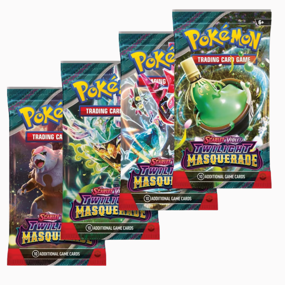 Pokemon - Scarlet & Violet - Twilight Masquerade - Single Booster Pack Collector LDN Pokemon - Scarlet & Violet - Twilight Masquerade - Single Booster Pack Collector LDN