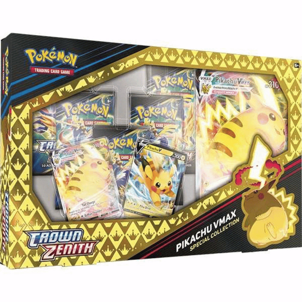 Pokmon - Sword & Shield Crown Zenith Special Collection Pikachu V Collector LDN Pokmon - Sword & Shield Crown Zenith Special Collection Pikachu V Collector LDN