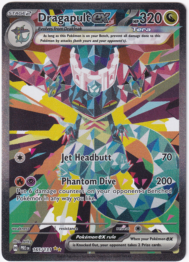 Pokémon Prismatic Evolutions – Dragapult EX SAR - Infinity TCG