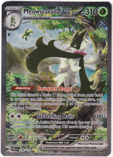 Pokémon Paldea Evolved – Meowscarada EX SAR - Infinity TCG