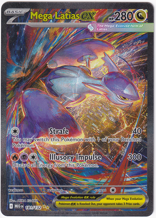 Pokémon Mega Evolutions – Mega Latias EX SAR - Infinity TCG