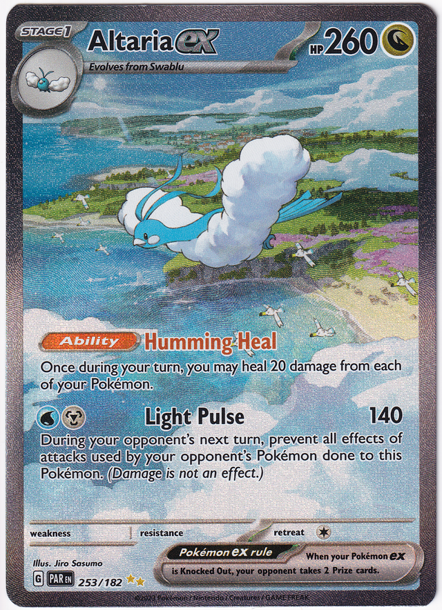 Pokémon Paradox Rift – Altaria EX SAR - Infinity TCG