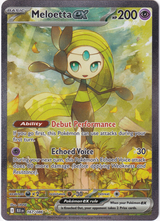 Pokémon Black Bolt – Meloetta EX SAR - Infinity TCG