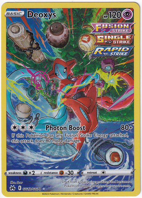 Pokémon Crown Zenith – Deoxys Illustration Rare - Infinity TCG
