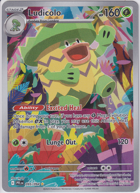 Pokémon Phantasmal Flames – Ludicolo Illustration Rare - Infinity TCG