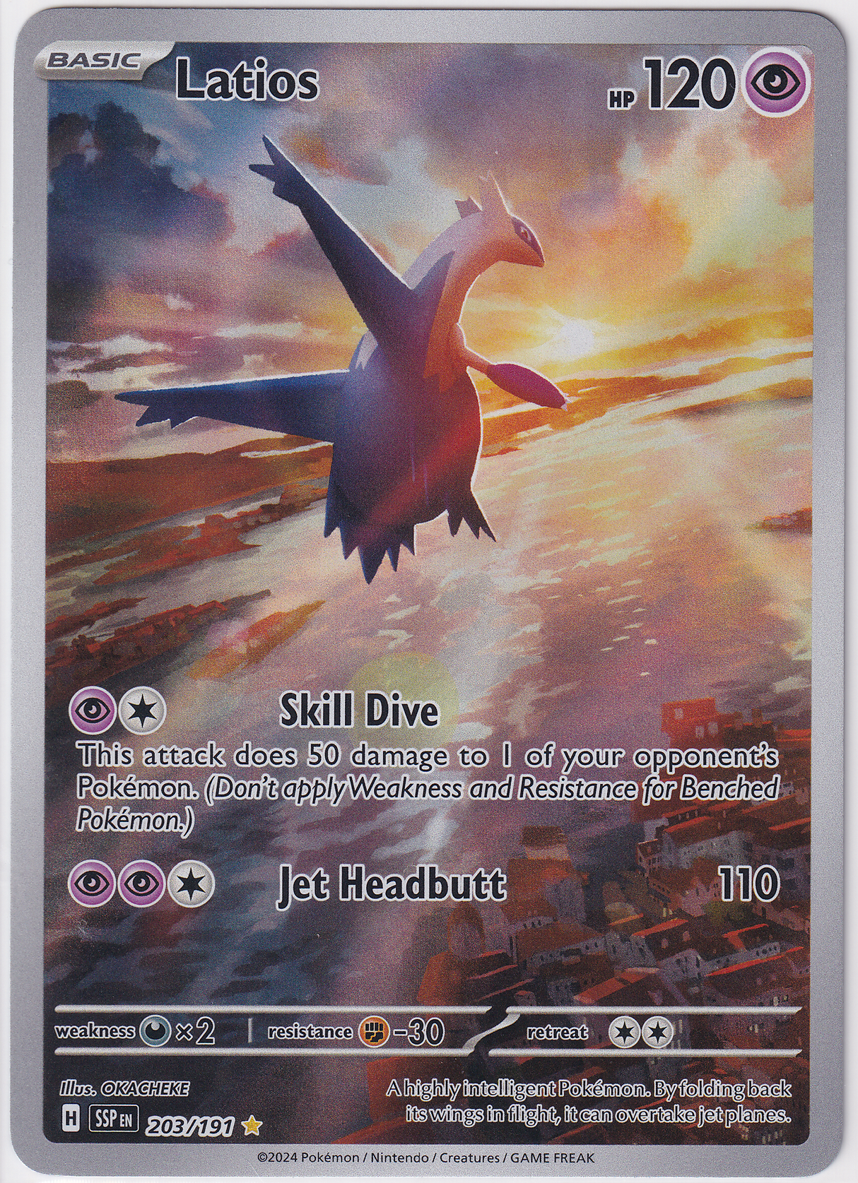 Pokémon Surging Sparks – Latios Illustration Rare - Infinity TCG