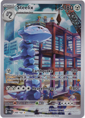 Pokémon Paradox Rift – Steelix Illustration Rare - Infinity TCG