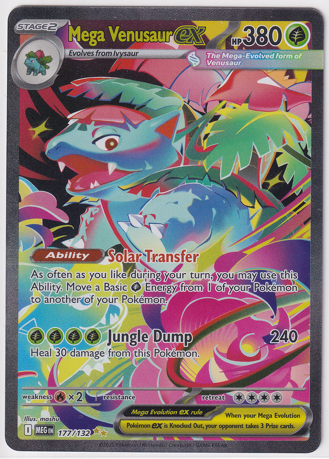 Pokémon Mega Evolutions – Mega Venusaur EX SAR - Infinity TCG