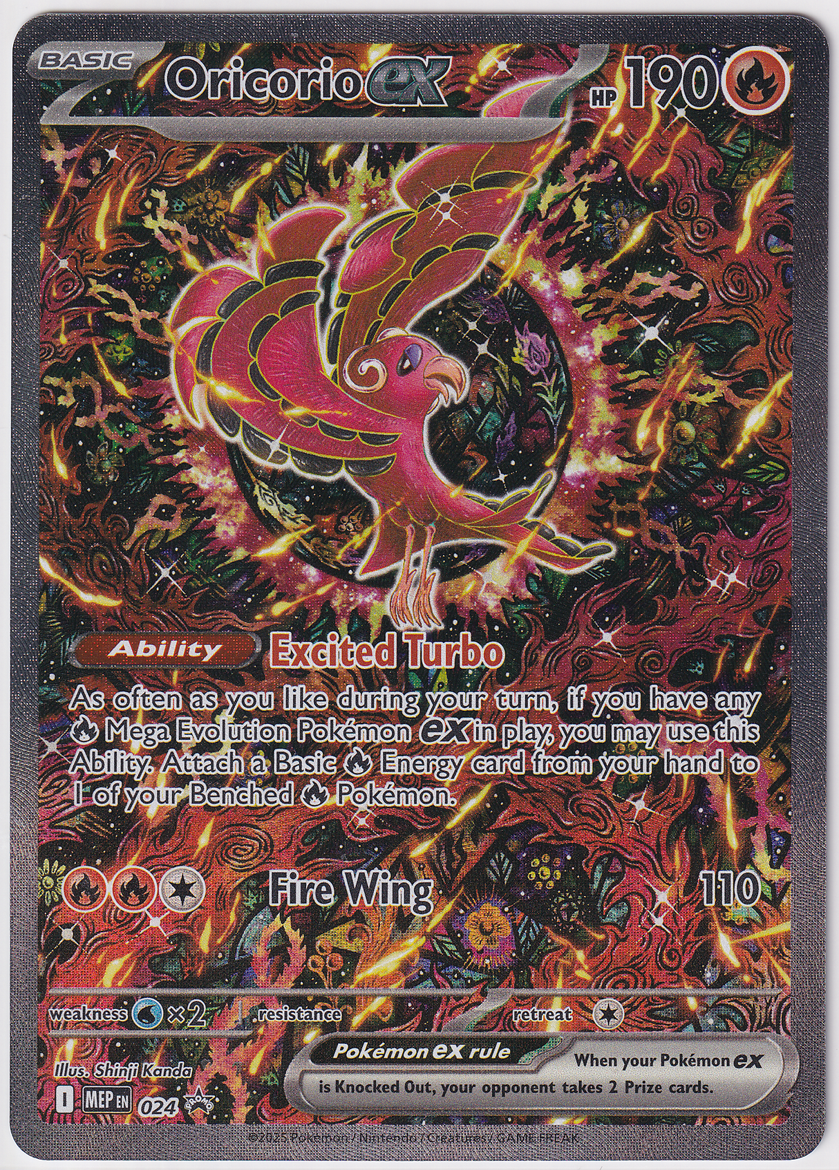 Pokémon Mega Charizard X EX Special Collection – Oricorio Promo - Infinity TCG