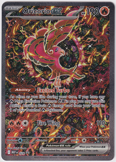 Pokémon Mega Charizard X EX Special Collection – Oricorio Promo - Infinity TCG
