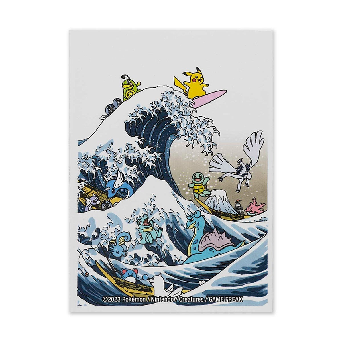 Great Wave Pikachu & Friends Card Sleeves (65 Sleeves)