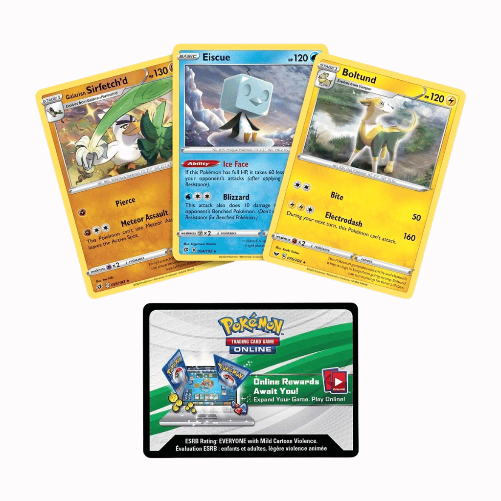 Pokémon - Knock Out Collection - (Boltund, Eiscue & Galarian Sirfetch'd) - Infinity TCG