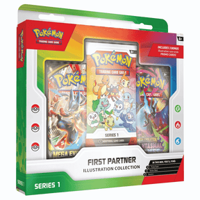 Pokemon 30th Anniversary First Partner Illustration Collection Box English Series 1 - Infinity TCG