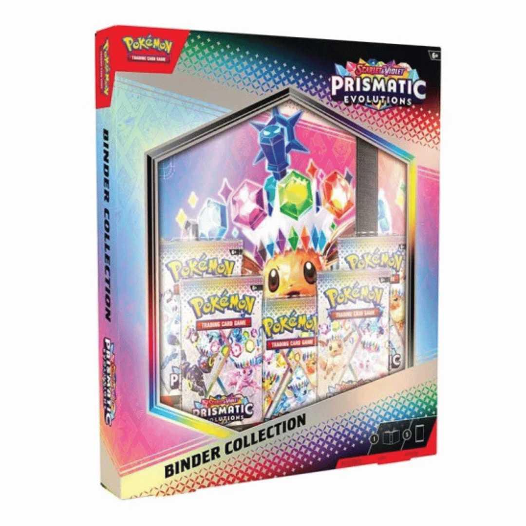 Pokémon - Scarlet & Violet - Prismatic Evolutions - Binder Collection (Pre-Order) - My Store