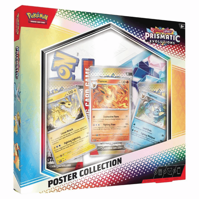 Pokémon - Scarlet & Violet - Prismatic Evolutions - Poster Collection - My Store