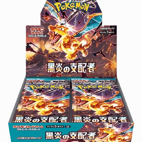 Pokemon Ruler Of The Black Flame sv3 Japanese Booster Box - My Store