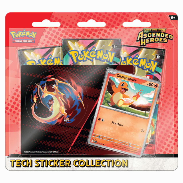 Pokémon - Mega Evolution - Ascended Heroes - Tech Sticker Charmander - Infinity TCG