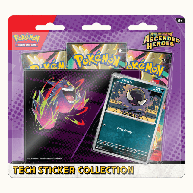 Pokémon - Mega Evolution - Ascended Heroes - Tech Sticker Gastly - Infinity TCG