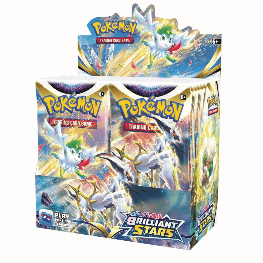 pokemon card game sword & shield expansion pack shield box Pokémon - Sword & Shield - Brilliant Stars