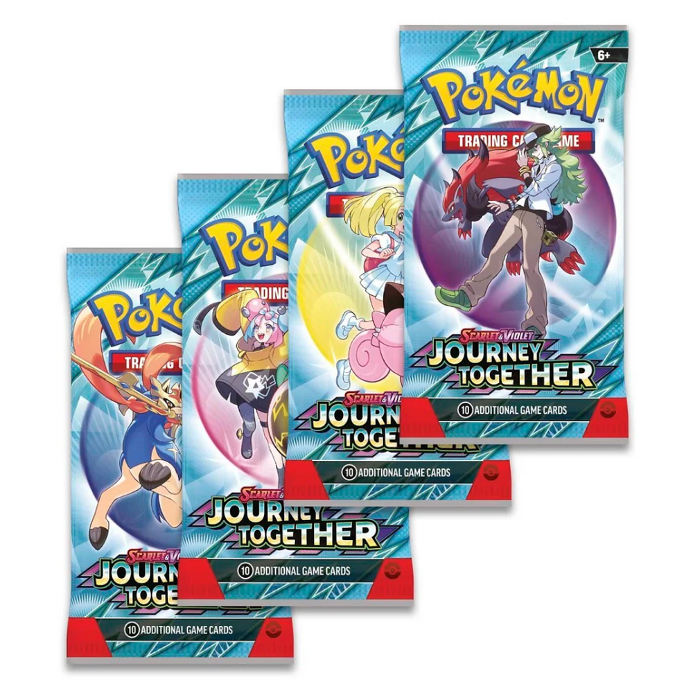 Pokmon - Scarlet & Violet - Journey Together - Single Booster Pack Pokmon - Scarlet & Violet - Journey Together - Single Booster Pack