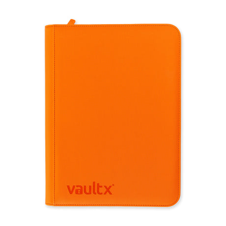 Vault X - 9-Pocket Exo-Tec® - Zip Binder - Just Orange - My Store