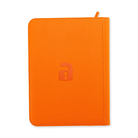 Vault X - 9-Pocket Exo-Tec® - Zip Binder - Just Orange - My Store