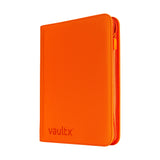 Vault X - 9-Pocket Exo-Tec® - Zip Binder - Just Orange - My Store