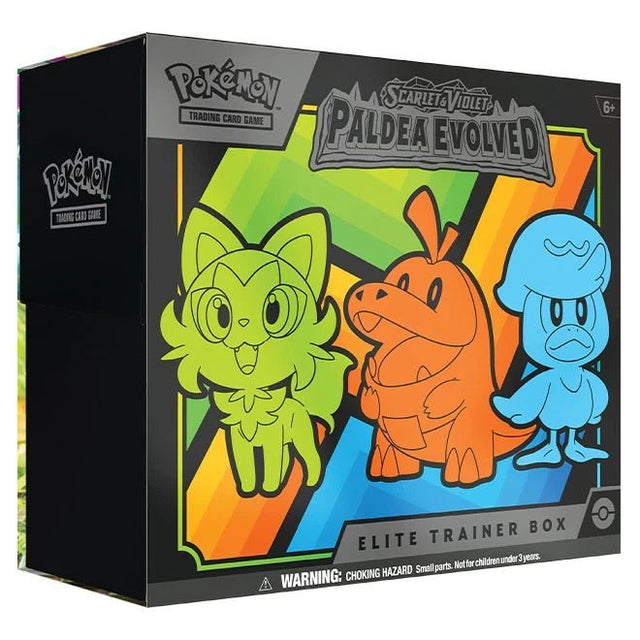 Pokemon - Scarlet & Violet - Paldea Evolved - Elite Trainer Box - My Store