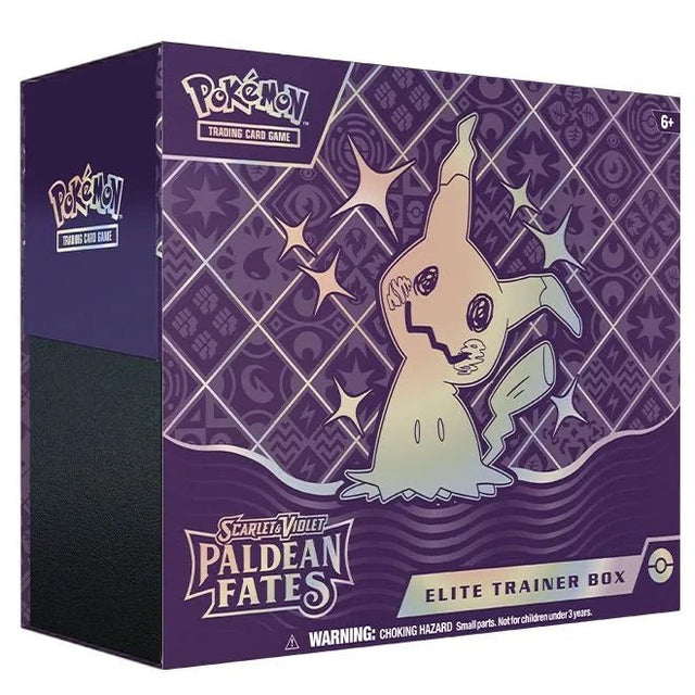 Pokemon - Scarlet & Violet - Paldean Fates - Elite Trainer Box - My Store