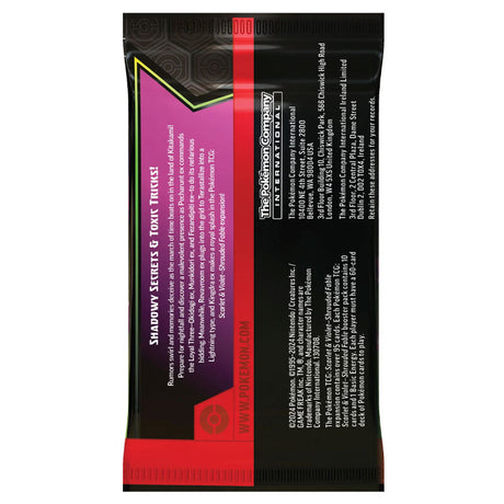 Pokemon - Scarlet & Violet - Shrouded Fable - Booster Pack - My Store