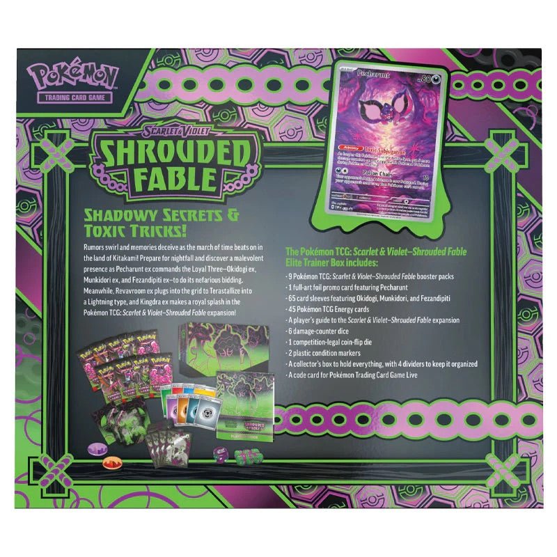 Pokemon - Scarlet & Violet - Shrouded Fable - Elite Trainer Box - My Store