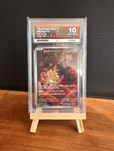 Team Rockets Meowth AR #109 ACE GEM MINT 10