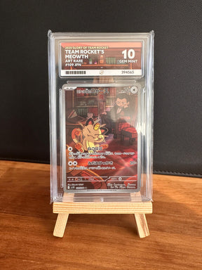 Team Rockets Meowth AR #109 ACE GEM MINT 10 - Infinity TCG